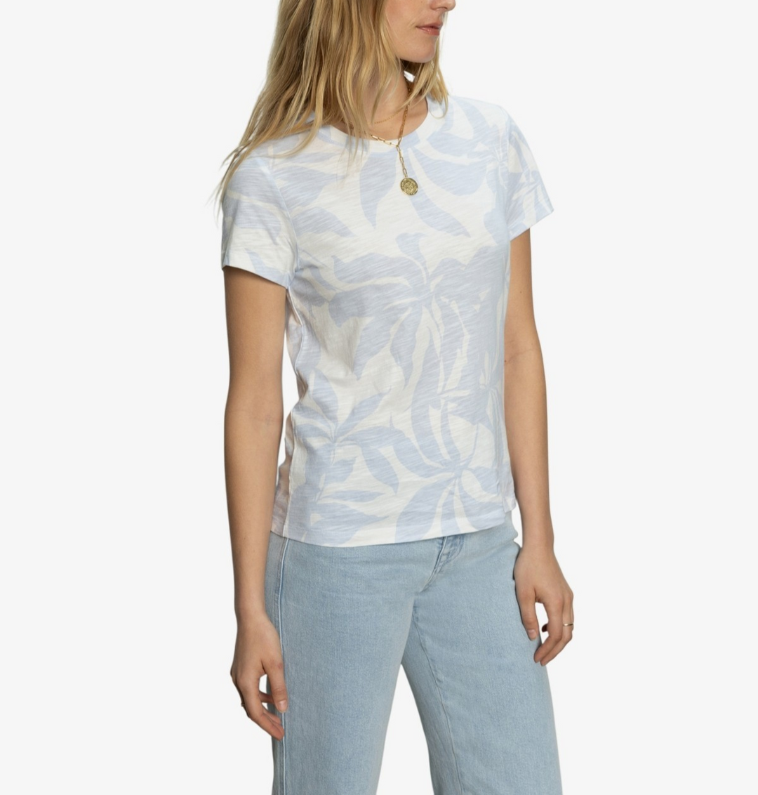 SanctuaryThe Perfect Tee Crew Neck Floral Bliss Top MSRP $49