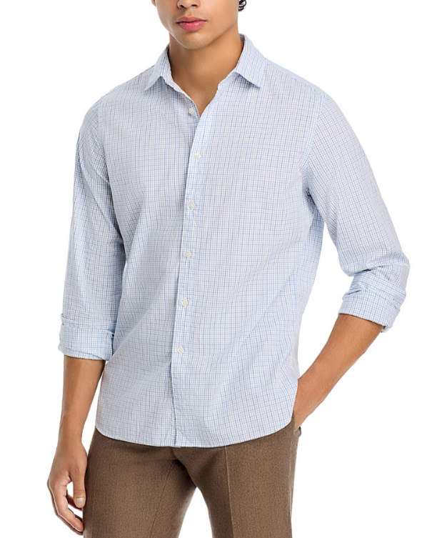 The Men Store Cotton Stretch Slim Fit Button Down Shirt MSRP $98
