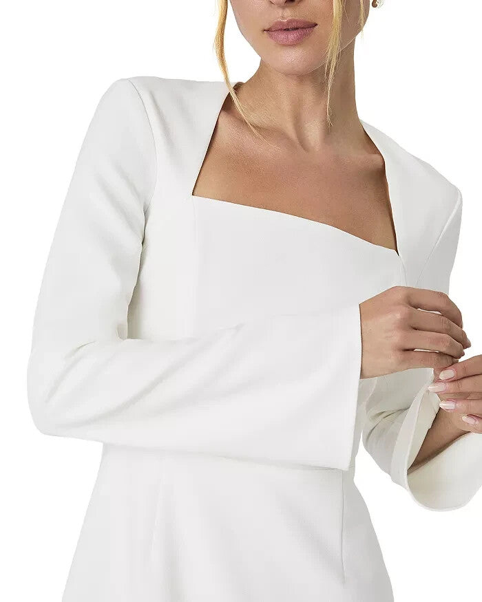 French Connection Whisper Long Sleeve Dress MSRP $148 Size 4