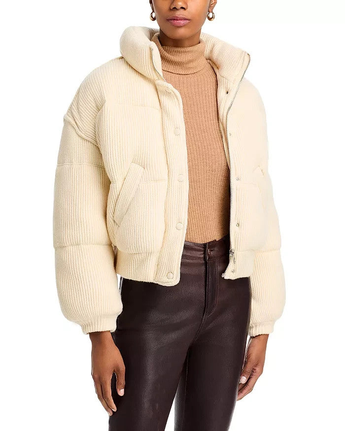 BLANKNYC Ribbed Sweater Jacket MSRP $188