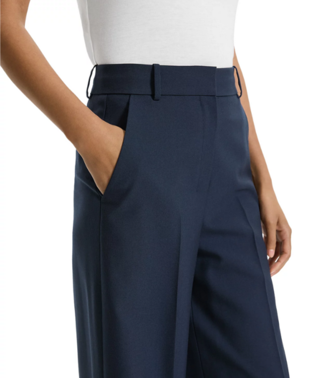 Theory High Waist Wide Leg Trousers MSRP $325