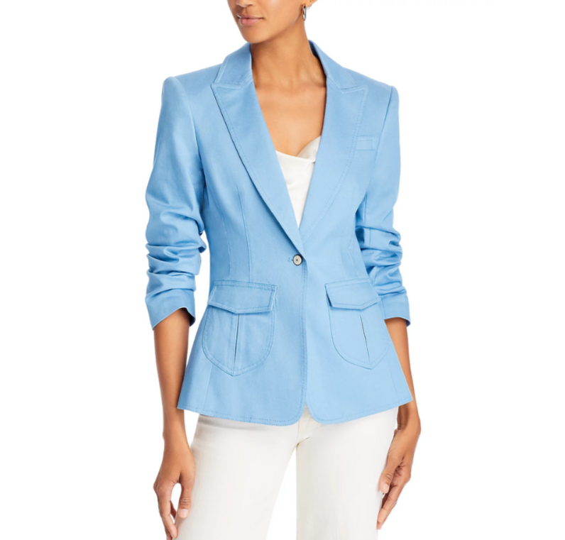 Cinq à Sept Louisa Denim Blazer MSRP $425