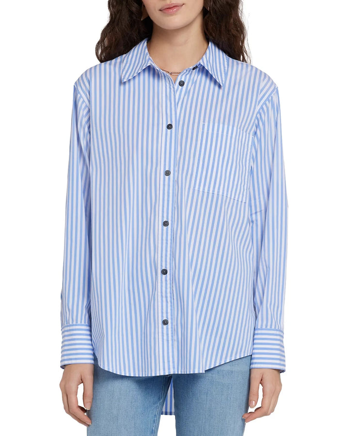 7 For All Mankind Striped Shirt MSRP $188