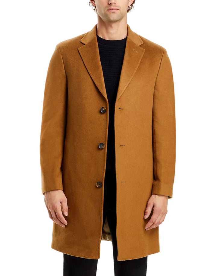 The Men Store Darrien Cashmere Top Coat MSRP $1198
