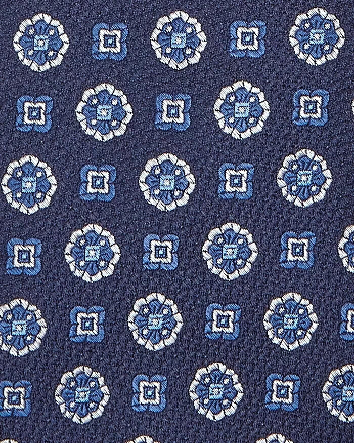 The Men's Store Silk Classic Floral Medallion Tie MSRP $78