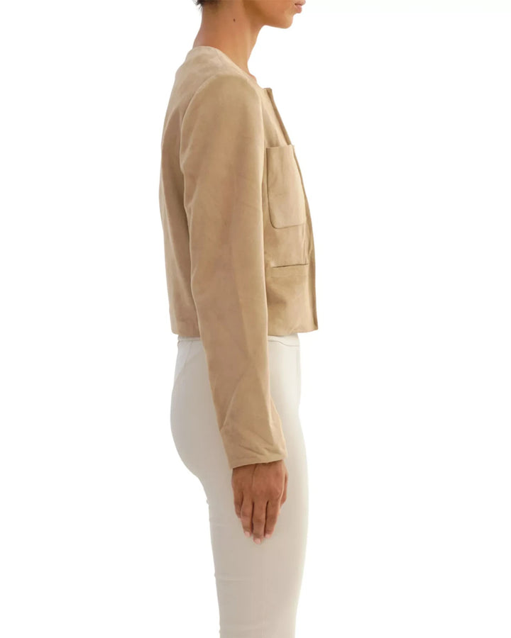 LAMARQUE Linette Suede Jacket MSRP $595