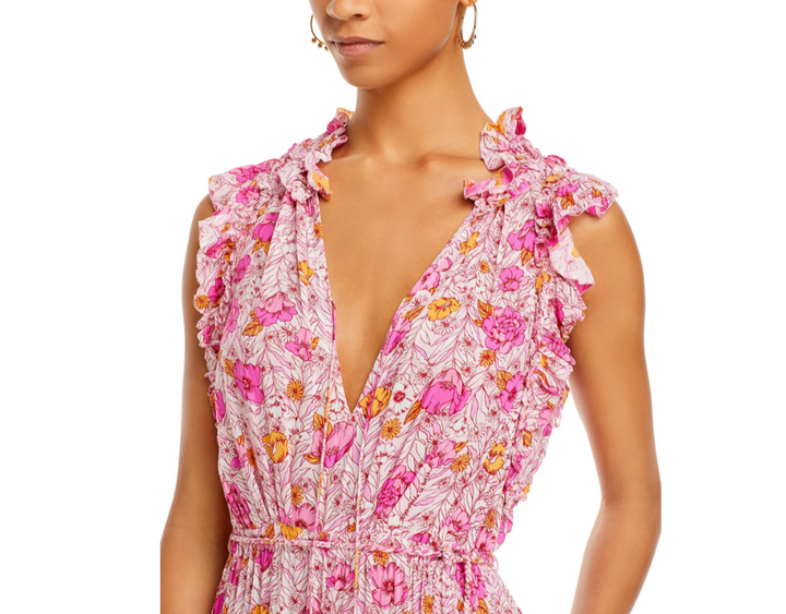 Poupette St. Barth Belene Wide Leg Jumpsuit MSRP $450