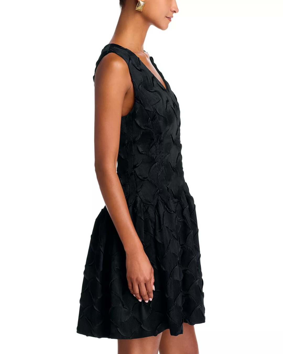 SIMKHAI Sabine Textured Mini Dress MSRP $645