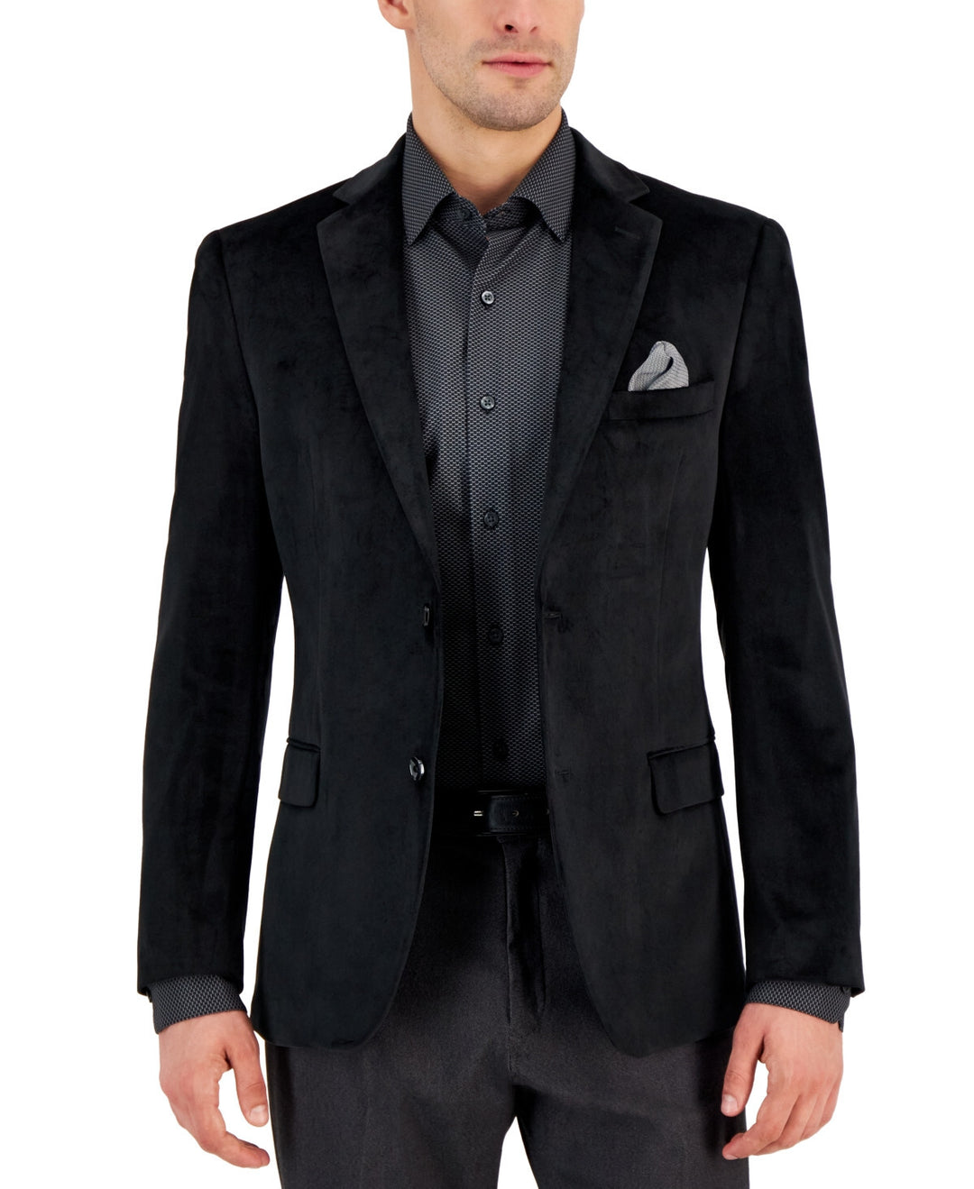 Alfani Men's Slim-Fit Solid Velvet Sport Coat MSRP $295