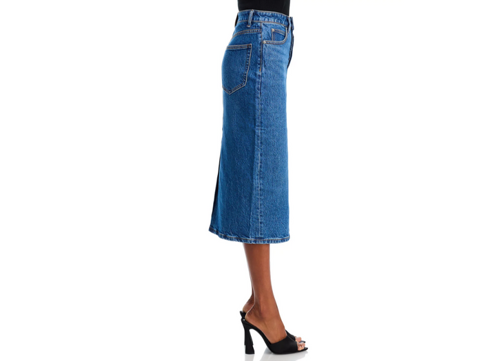 alexanderwang.t Denim Midi Skirt MSRP $365
