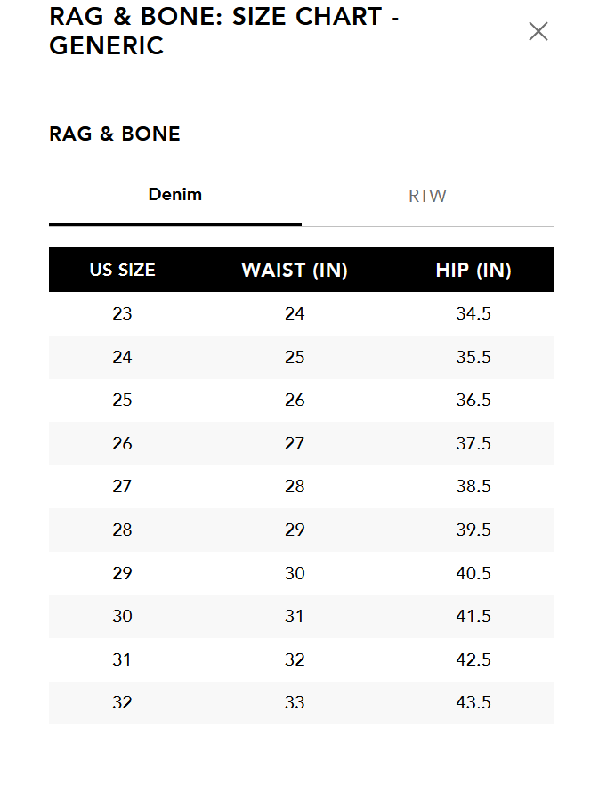 rag & bone Logan Quilted Mid Rise Wide Leg Jeans MSRP $318