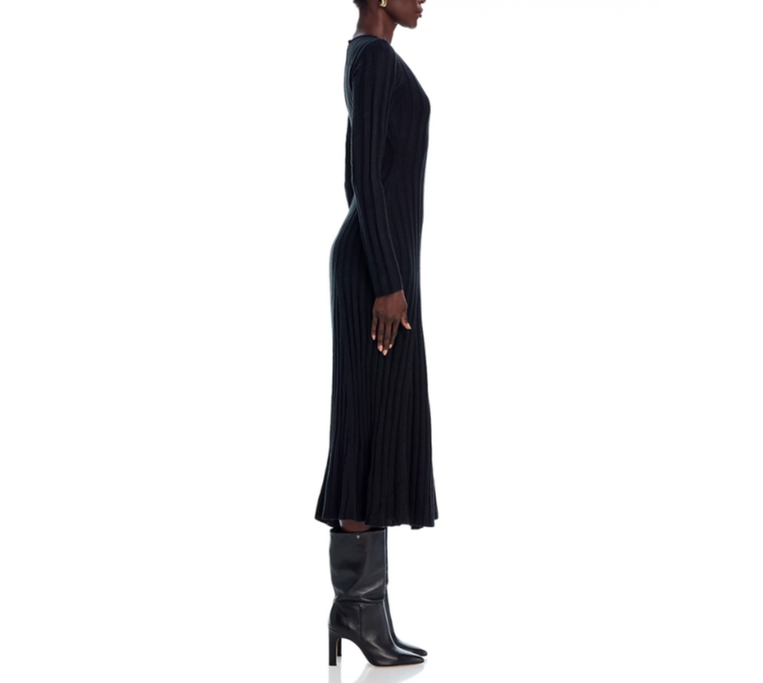 FRENCH CONNECTION Babysoft Fit and Flare Dress MSRP $138