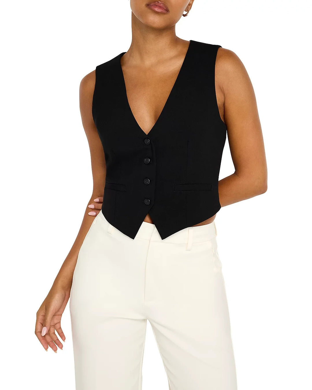Good American Suiting Vest  MSRP $129