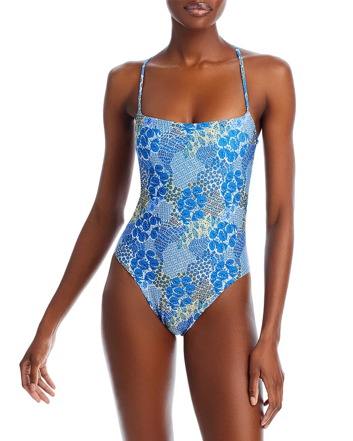 Peixoto Printed One Piece Swimsuit MSRP $128