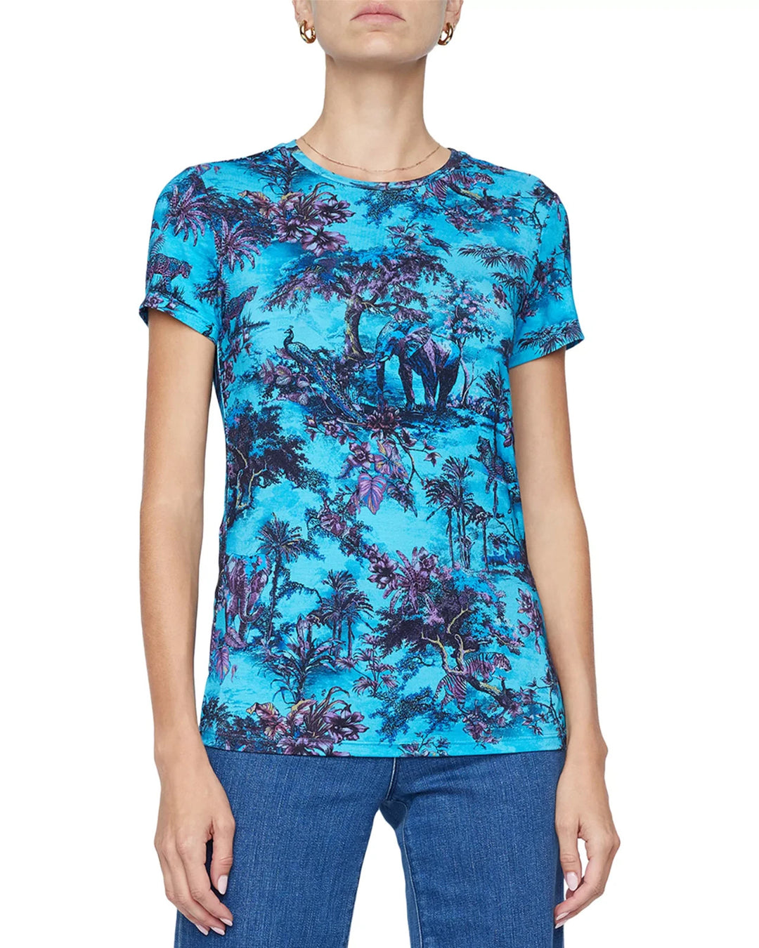 L'Agence Ressi Jungle Toile Tee MSRP $115
