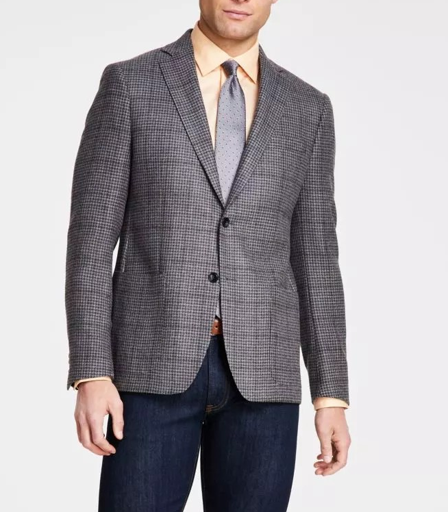 Michael Kors Men's Classic Fit Wool Blend Sport Coats MSRP $375