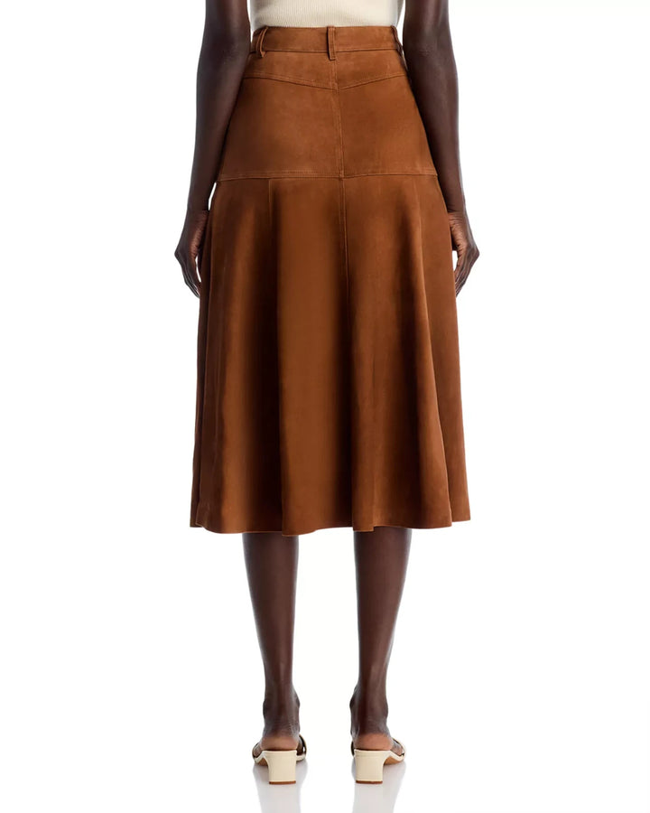Kobi Halperin Matty Suede Skirt MSRP $898