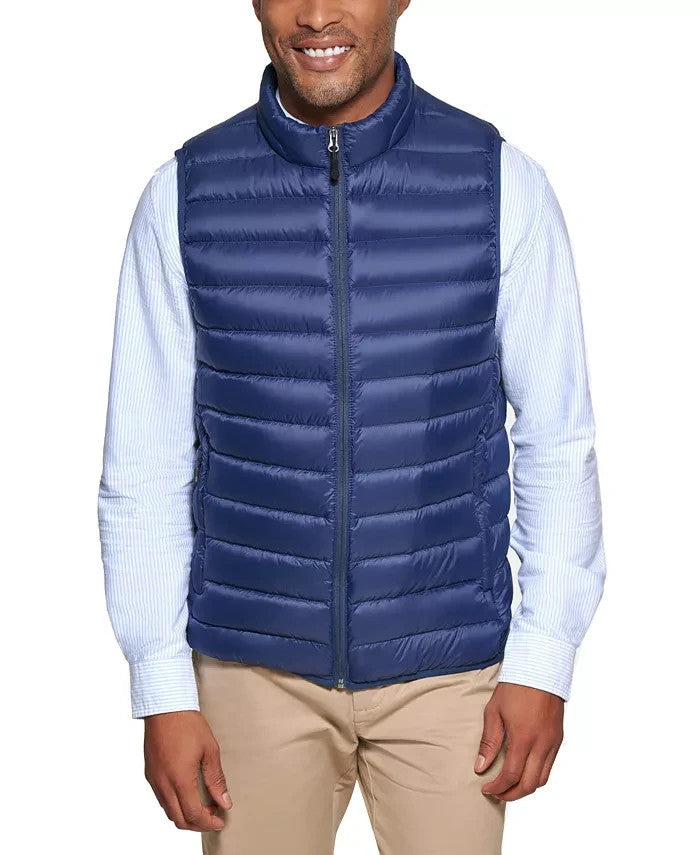 Club Room Men's Quilted Packable Puffer Vest MSRP $100
