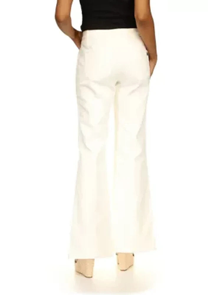 Michael Kors Slit Front Flare Denim Jeans MSRP $145
