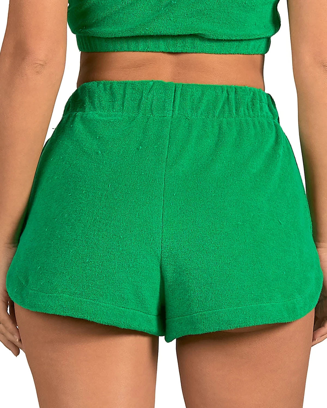 Elan Elastic Waistband Swim Cover Up Shorts MSRP $65