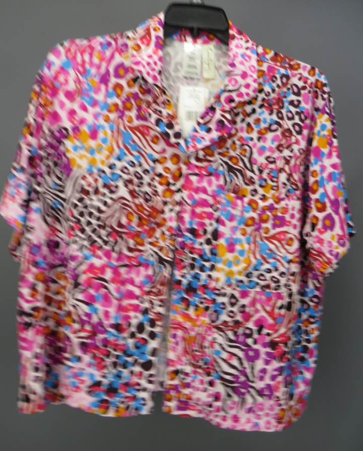 Jessica Simpson Button-Up Shirt Cover Up