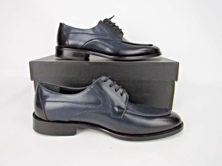 Elegant Men’s Premium Calf Leather Derby Formal Shoes – Handcrafted Size EU 41