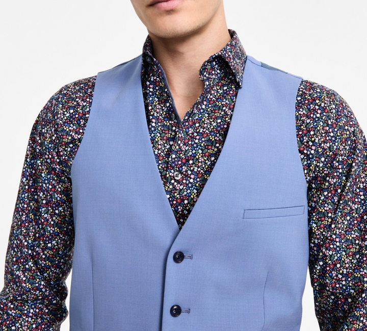Bar III Men's Slim-Fit Suit Vest MSRP $125