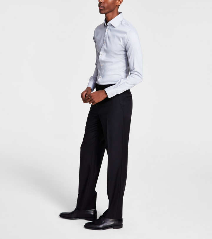 Michael Kors Classic-Fit Wool-Blend Stretch Solid Suit Separates Pant MSRP $200