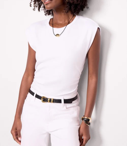 Michael Stars Joni Crewneck Tee MSRP $78