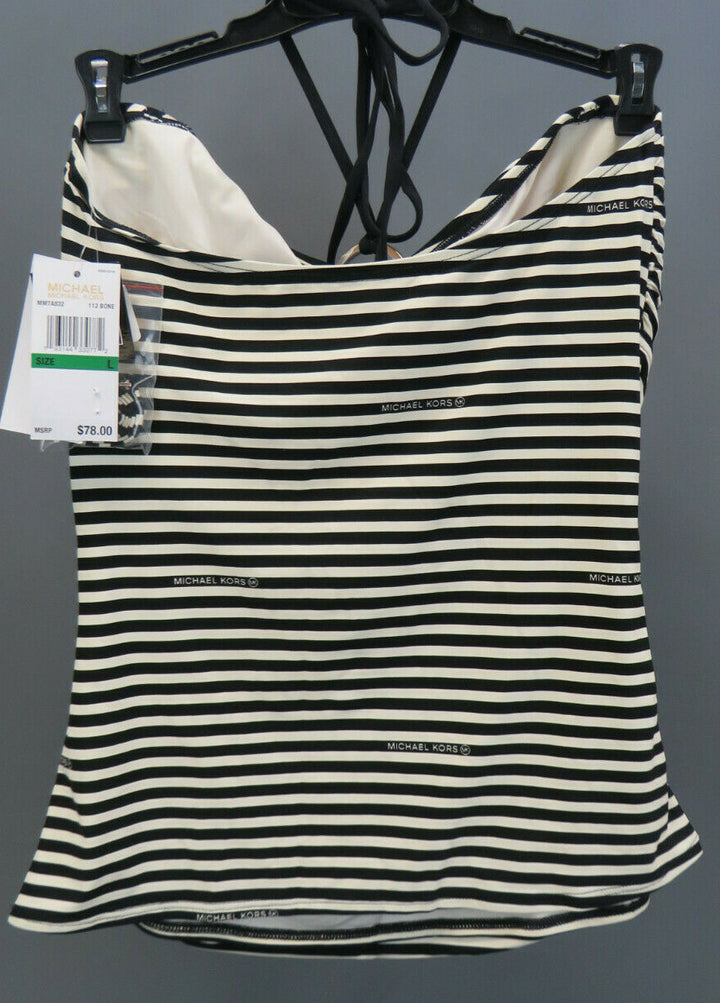 MICHAEL Michael Kors Ring-Detail Tankini Top MSRP $78