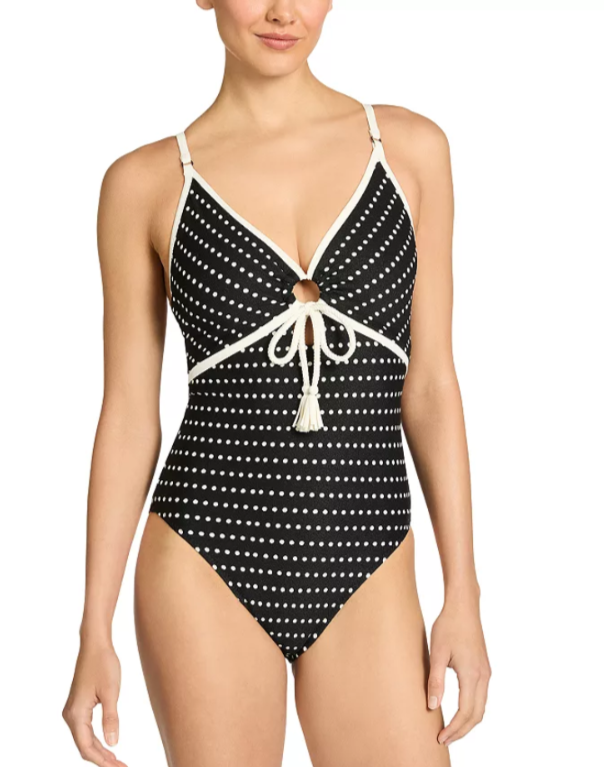 Robin Piccone Millie Lingerie One Piece Swimsuit MSRP $182