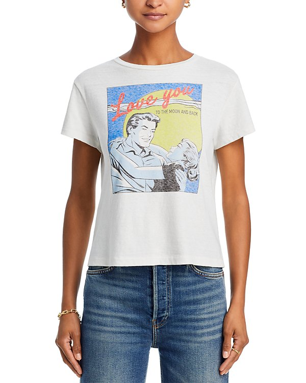 RE/DONE To The Moon Classic Tee MSRP $160