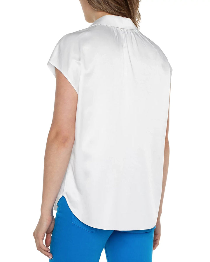 Liverpool Los Angeles Dolman Sleeve Blouse MSRP $79