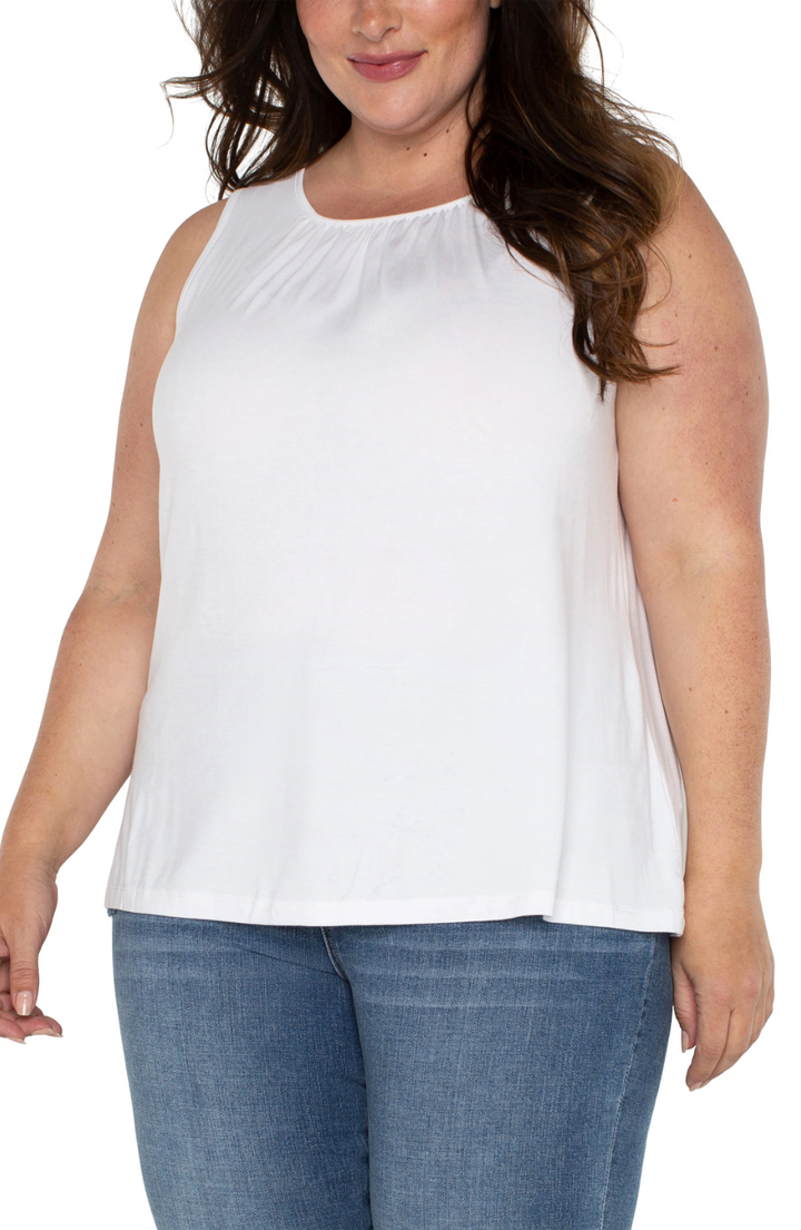 Liverpool Los Angeles Sleeveless Knit Top MSRP $44