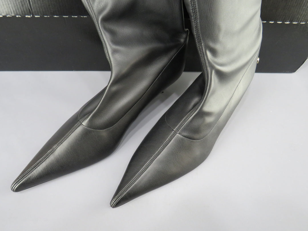 Anine Bing Women's Hilda Over The Knee Stretch Boots $600 Size 41 # M1 233 NEW