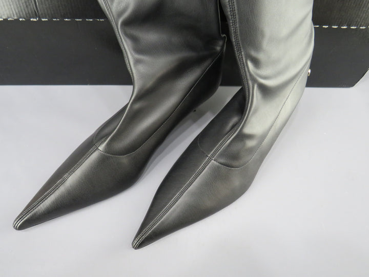Anine Bing Women's Hilda Over The Knee Stretch Boots $600 Size 41 # M1 233 NEW