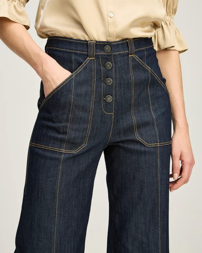 Cinq a Sept Long Benji Jeans MSRP $325