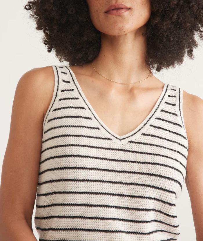 Marine Layer Finley Sweater Tank Top MSRP $98
