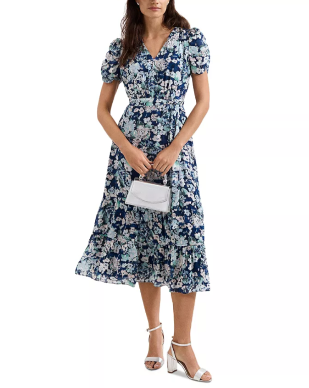 Phase Eight Azalea Floral Dress MSRP $350