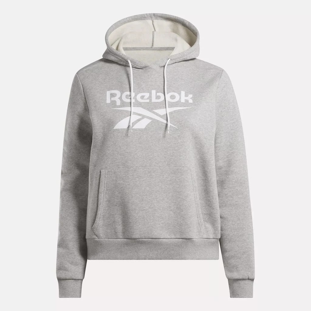 Reebok Women's Big Logo Fleece Hoodie MSRP $55