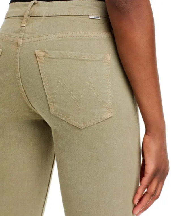 MOTHER The Insider Hover High Rise Straight Jeans MSRP $218