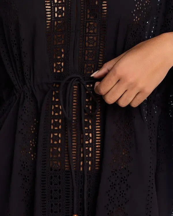 Echo Butterfly Eyelet Cover-up Dress MSRP $159