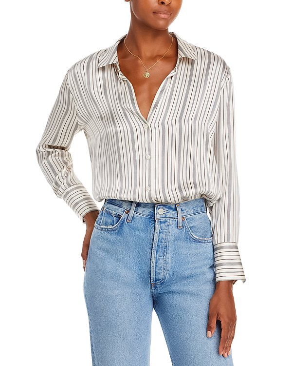 Rails Ledger Striped Shirt MSRP $268