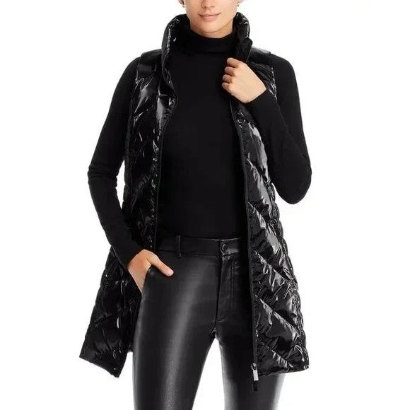 Anorak Down Chevron Quilted Vest MSRP $180