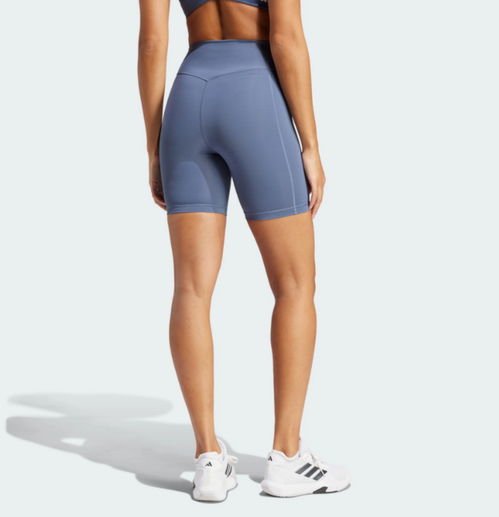 adidas Optime Stash High-Rise Bike Shorts MSRP $45
