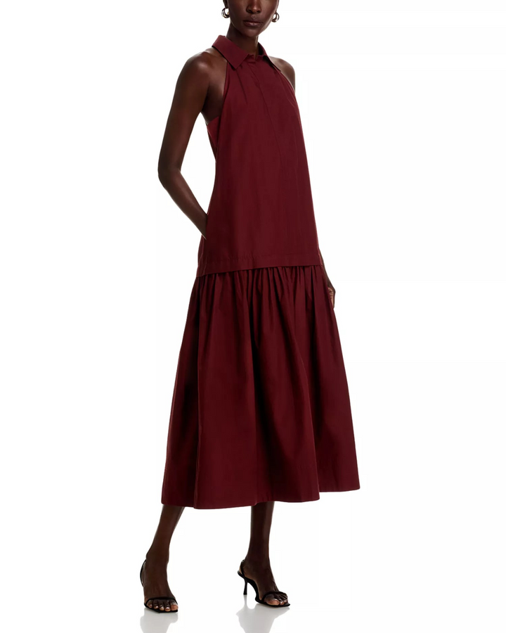 A.L.C. Vera Poplin Shirt Dress MSRP $395
