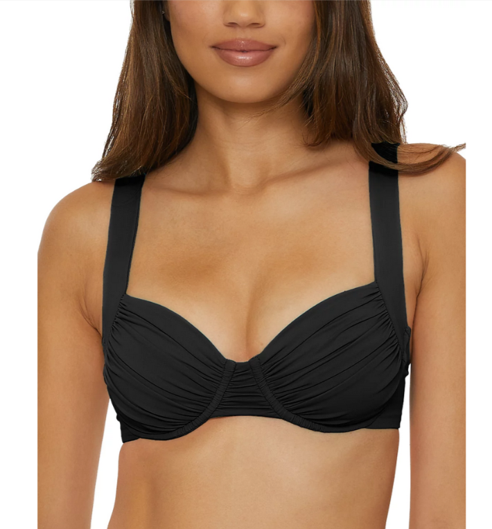 BECCA Color Code Multi Way Underwire Bikini Bra Top MSRP $88