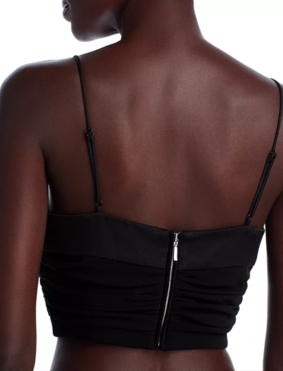 Cinq à Sept Elizabeth Crop Top MSRP $295