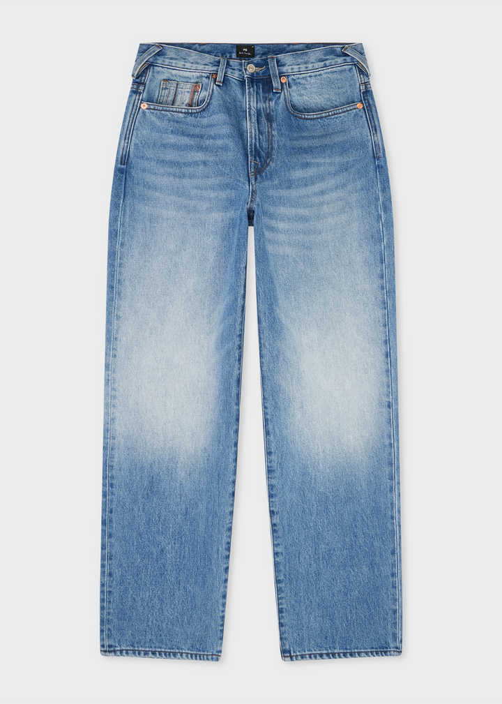 PS Paul Smith Relaxed-Fit  Jeans with Embroidered Coin Pocket MSRP $275