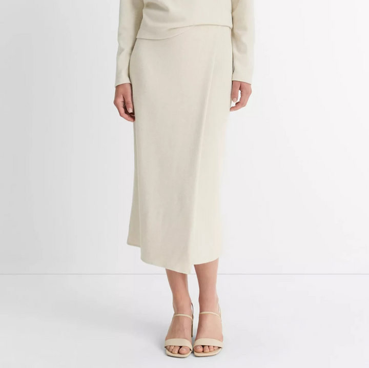 Vince Cozy Wrap Skirt MSRP $225